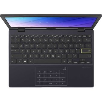 Ноутбук Asus L210MA-GJ246T black (90NB0R44-M09100) 11.6" HD/Celeron N4020/4Gb/ eMMC64Gb/UHD Graphics 600/Win 10 