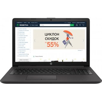  Ноутбук HP 250 G7 1Q3G8ES i3-1005G1 (1.2)/4G/256Gb SSD/15.6'' FHD AG/Int: Intel UHD/DVD/DOS/Dark Ash Silver 