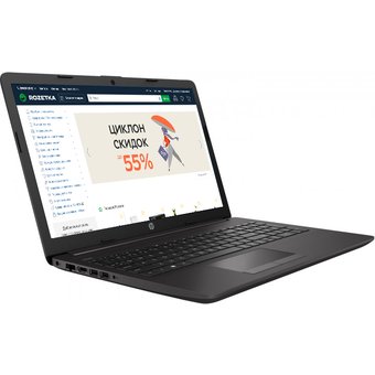  Ноутбук HP 250 G7 1Q3G8ES i3-1005G1 (1.2)/4G/256Gb SSD/15.6'' FHD AG/Int: Intel UHD/DVD/DOS/Dark Ash Silver 
