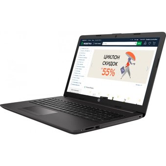  Ноутбук HP 250 G7 1Q3G8ES i3-1005G1 (1.2)/4G/256Gb SSD/15.6'' FHD AG/Int: Intel UHD/DVD/DOS/Dark Ash Silver 