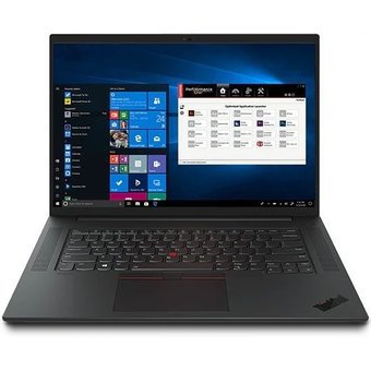  Ноутбук Lenovo ThinkPad P1 Gen 4 20Y3006DRT Core i7 11850H 32Gb SSD1Tb NVIDIA RTX A4000 8Gb 16" IPS WQUXGA (3840x2400) Win10 Pro black 