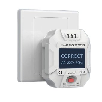  Тестер напряжения Xiaomi Duka Socket Tester (ST-1) White ST-1 