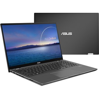  Ноутбук ASUS Zenbook Flip 15 UX564EI-EZ029T 90NB0SB1-M00760 i7-11165G7/16Gb/512GB SSD with 32GB Intel Optane/GTX1650Ti 4Gb Max Q/15.6" FHD touch IPS 