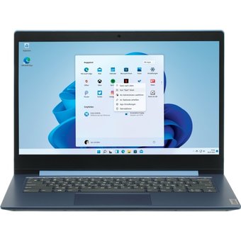  Ноутбук Lenovo IdeaPad 1 14ADA05 82GW008ARK 14"(1920x1080)/AMD Athlon Silver 3050U(2.3Ghz)/4096Mb/128SSDGb/noDVD/Int:AMD Radeon/1.4kg/bl 