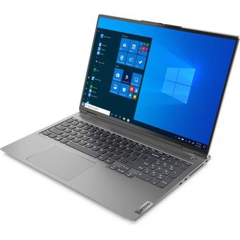  Ноутбук Lenovo ThinkBook 16p G2 ACH 20YM000BRU Ryzen 9 5900HX 3.3G, 2x16GB DDR4 3200, 1TB SSD, 16" WQXGA (2560x1600) AG 400N, RTX 3060 6GB 