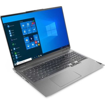  Ноутбук Lenovo ThinkBook 16p G2 ACH 20YM000BRU Ryzen 9 5900HX 3.3G, 2x16GB DDR4 3200, 1TB SSD, 16" WQXGA (2560x1600) AG 400N, RTX 3060 6GB 