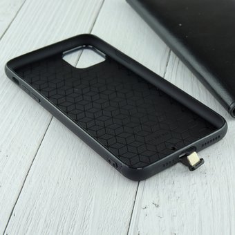  Чехол для iPhone 11 Pro Max Chameleon (167) флуоресцентный рисунок чёрный 
