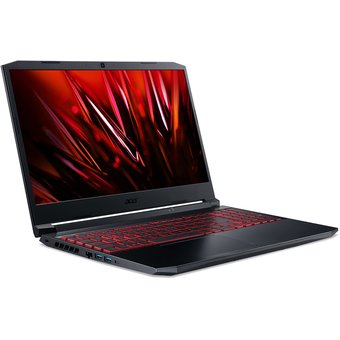  Ноутбук Acer Nitro AN515-57-54AZ NH.QFGER.001 i5 11400H/8GB+256GB SSD/15.6'' FHD IPS/GF RTX3070 8GB/DOS/black 