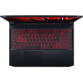  Ноутбук Acer Nitro AN515-57-54AZ NH.QFGER.001 i5 11400H/8GB+256GB SSD/15.6'' FHD IPS/GF RTX3070 8GB/DOS/black 