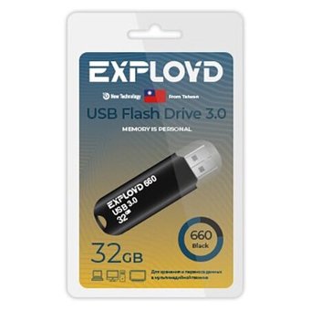  USB-флешка Exployd EX 32GB 660 Black 