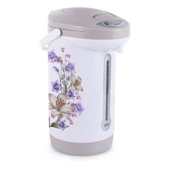  Термопот Blackton BT TP321 Белый-Серый с лилиями 
