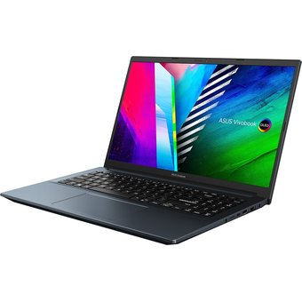  Ноутбук Asus Vivobook Pro 15 OLED K3500PA-L1088T 90NB0UU2-M01380 i5 11300H 16Gb SSD512Gb Intel Iris Xe graphics 15.6" OLED FHD Win10 blue 