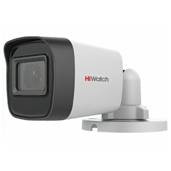  Камера видеонаблюдения Hikvision HiWatch DS-T500(С) 2.4-2.4мм HD-CVI HD-TVI цветная корп.белый 