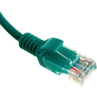  Патч-корд Exegate UTP-RJ45-RJ45-5e-0,5M-GN (EX258383RUS) 0.5м, зеленый 