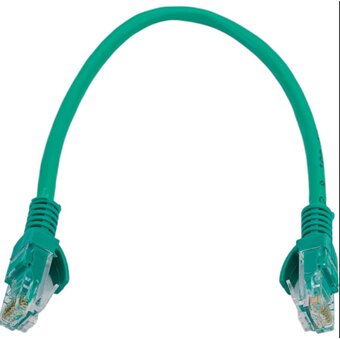  Патч-корд Exegate UTP-RJ45-RJ45-5e-0,3M-GN (EX258665RUS) 0.3 м, зеленый 