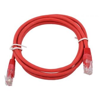  Патч-корд Exegate UTP-RJ45-RJ45-5e-1M-RD (EX258673RUS) 1 м, красный 