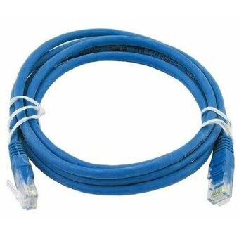  Патч-корд Exegate UTP-RJ45-RJ45-5e-3M-BL (EX258680RUS) 3м, синий 