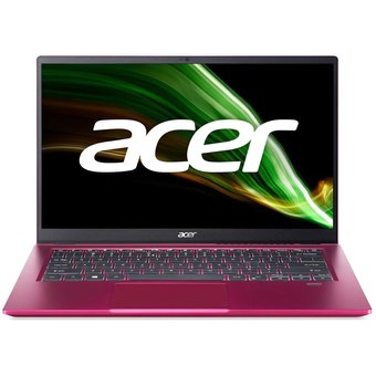  Ноутбук Acer Swift 3 SF314-511-397E NX.ACSER.003 14" FHD, Intel Core Сi3-1115G4, 8Gb, 256GB SSD, No ODD, int., wo OS, красный 