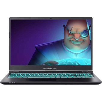  Ноутбук Dream Machines RS3060-15RU26 15.6" (3840x2160 OLED)/Intel Core i7 11800H(2.3Ghz)/16384Mb/1024SSDGb/noDVD/Ext:nVidia GeForce RTX3060(6144Mb) 
