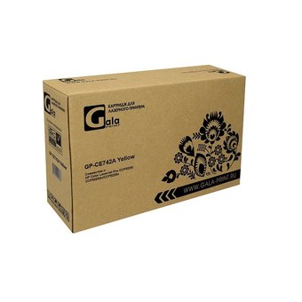  Картридж GalaPrint совместимый CE742A для HP Color LaserJet CP5225 7300к Yellow GP 