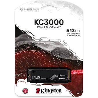  SSD Kingston SKC3000S/512G PCI-E 4.0 x4 512Gb KC3000 M.2 2280 