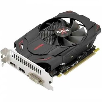  Видеокарта Sinotex Ninja AMD Radeon RX 550 (512SP) AJRX55045F 4GB, GDDR5, 128BIT, DVI/HDMI/DP 