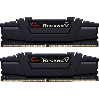  ОЗУ G.SKILL RIPJAWS V F4-4400C17D-32GVK DDR4 32GB (2x16GB) 4400MHz CL17 (17-18-18-38) 1.50V / Classic Black 