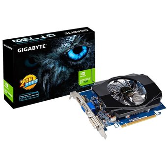  Видеокарта Gigabyte GeForce GT730 GV-N730D3-2GI V3.0 PCIE8 2GB GDDR3 