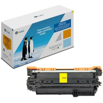  Картридж лазерный G&G GG-CE402A желтый 6000стр для HP LJ Enterprise 500 M551n/MFP M575dn/MFP M570dn 