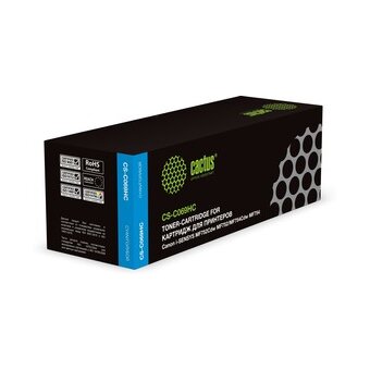  Картридж лазерный Cactus CS-C069HC 069H голубой 5500стр для Canon i-Sensys MF752Cdw MF752/MF754Cdw MF754 