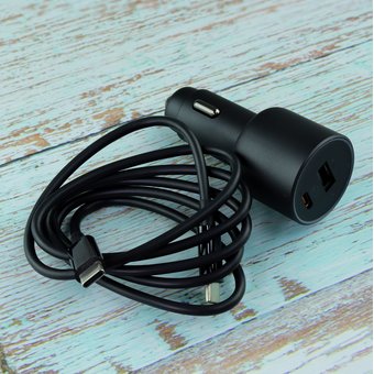  АЗУ Xiaomi Car charger fast charging version 1A1C 100W 