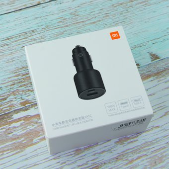  АЗУ Xiaomi Car charger fast charging version 1A1C 100W 