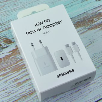  СЗУ Samsung SAM-EP-T1510XWEGRU (USB-C, 15Вт) white 
