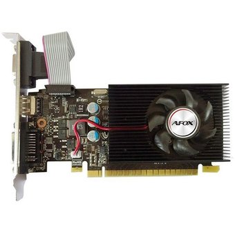  Видеокарта AFOX Geforce GT610 AF610-2048D3L7-V5 2GB DDR3 64Bit DVI HDMI VGA LP Single Fan PCI-E 16x 