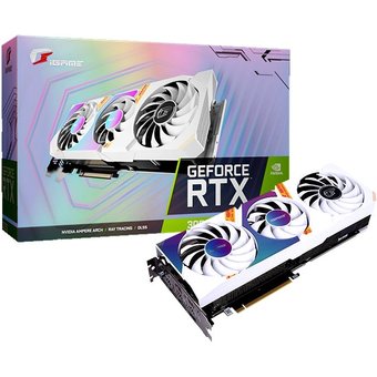  Видеокарта Colorful GeForce RTX3070 Ultra W OC LHR-V (RTX 3070 Ultra W OC LHR-V) 8GB 