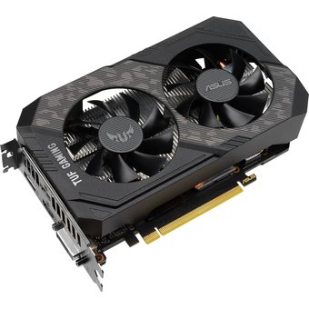  Видеокарта Asus GeForce GTX 1660TI TUF-GTX1660TI-6G-EVO-GAMING PCI-E 6144Mb 192 GDDR6 1770/12002 DVIx1/HDMIx2/DPx1/HDCP Ret 