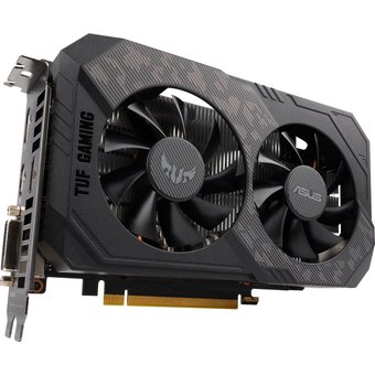  Видеокарта Asus GeForce GTX 1660TI TUF-GTX1660TI-6G-EVO-GAMING PCI-E 6144Mb 192 GDDR6 1770/12002 DVIx1/HDMIx2/DPx1/HDCP Ret 