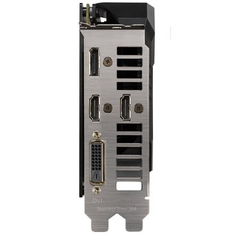  Видеокарта Asus GeForce GTX 1660TI TUF-GTX1660TI-6G-EVO-GAMING PCI-E 6144Mb 192 GDDR6 1770/12002 DVIx1/HDMIx2/DPx1/HDCP Ret 
