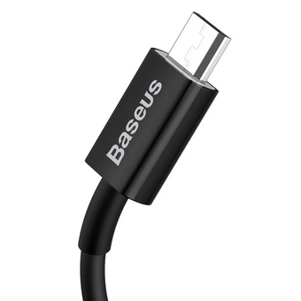  Дата-кабель Baseus Superior (CAMYS-01) Fast Charging USB to Micro 2A 1m Black 