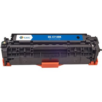  Картридж лазерный G&G GG-C718BK черный 3400стр для Canon MF8330i/MF8330/MF8350/LBP7200 