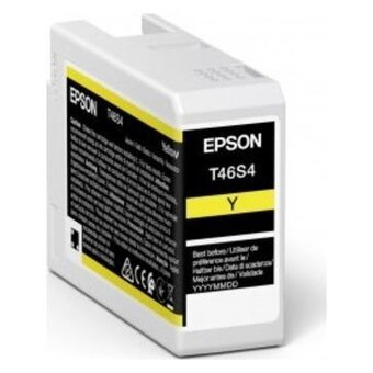  Картридж Epson T46S4 C13T46S400 желтый для SC-P700 