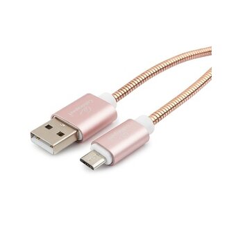  Кабель Cablexpert CC-G-mUSB02Cu-0.5M Gold USB 2.0 AM/microB 0.5м золото 