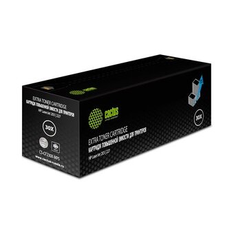  Картридж лазерный Cactus CS-CF230X-MPS CF230XX черный 5000стр для HP LJ 203/227 