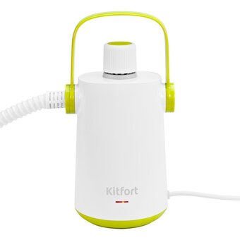  Пароочиститель Kitfort КТ-9109-2 белый/салатовый 
