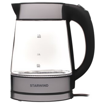 Чайник STARWIND SKG3311 черный и серебристый 