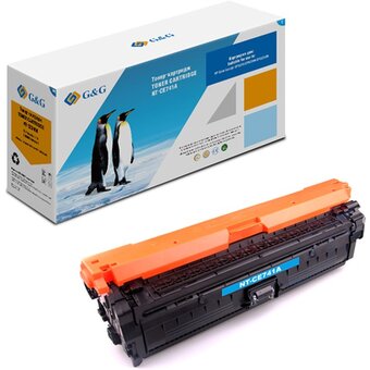  Картридж лазерный G&G GG-CE741A голубой 7300стр для HP CLJ CP5220/CP5221 