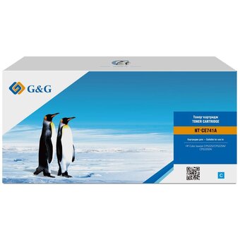  Картридж лазерный G&G GG-CE741A голубой 7300стр для HP CLJ CP5220/CP5221 