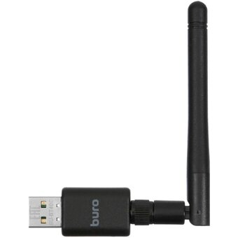  Адаптер Buro BU-BT40С Bluetooth 4.0+EDR USB class 1 100м черный 