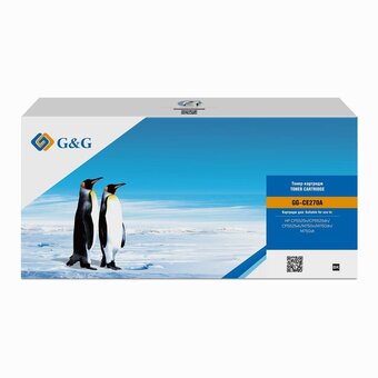  Картридж лазерный G&G GG-CE270A черный 13000стр для HP LJ Ent CP5525 