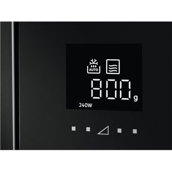 Встраиваемая микроволновая печь AEG MBB1756SEM нерж/черный   Встраиваемая микроволновая печь AEG MBB1756SEM нерж/черный